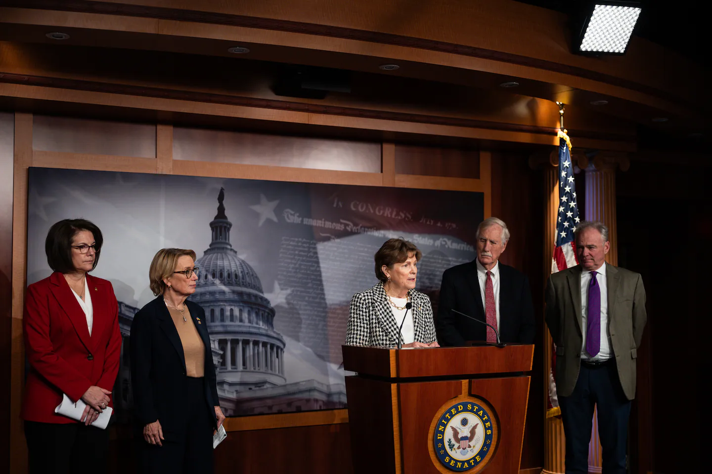 The Senate shutdown deal had a New England flavor