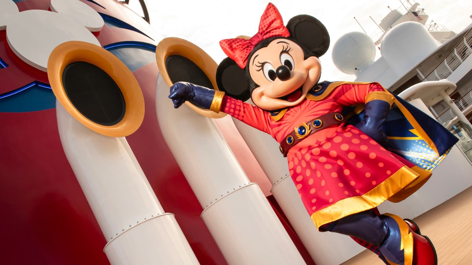 Disney Destiny cruise ship is getting ready to set sail