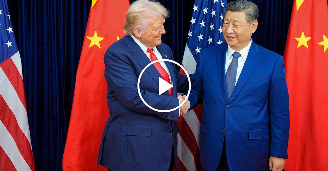 Trump Meets China’s Xi