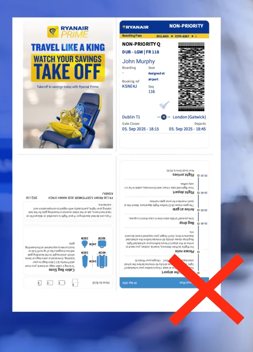 Ryanair to Scrap Paper Boarding Passes and Go Fully Digital Next Week