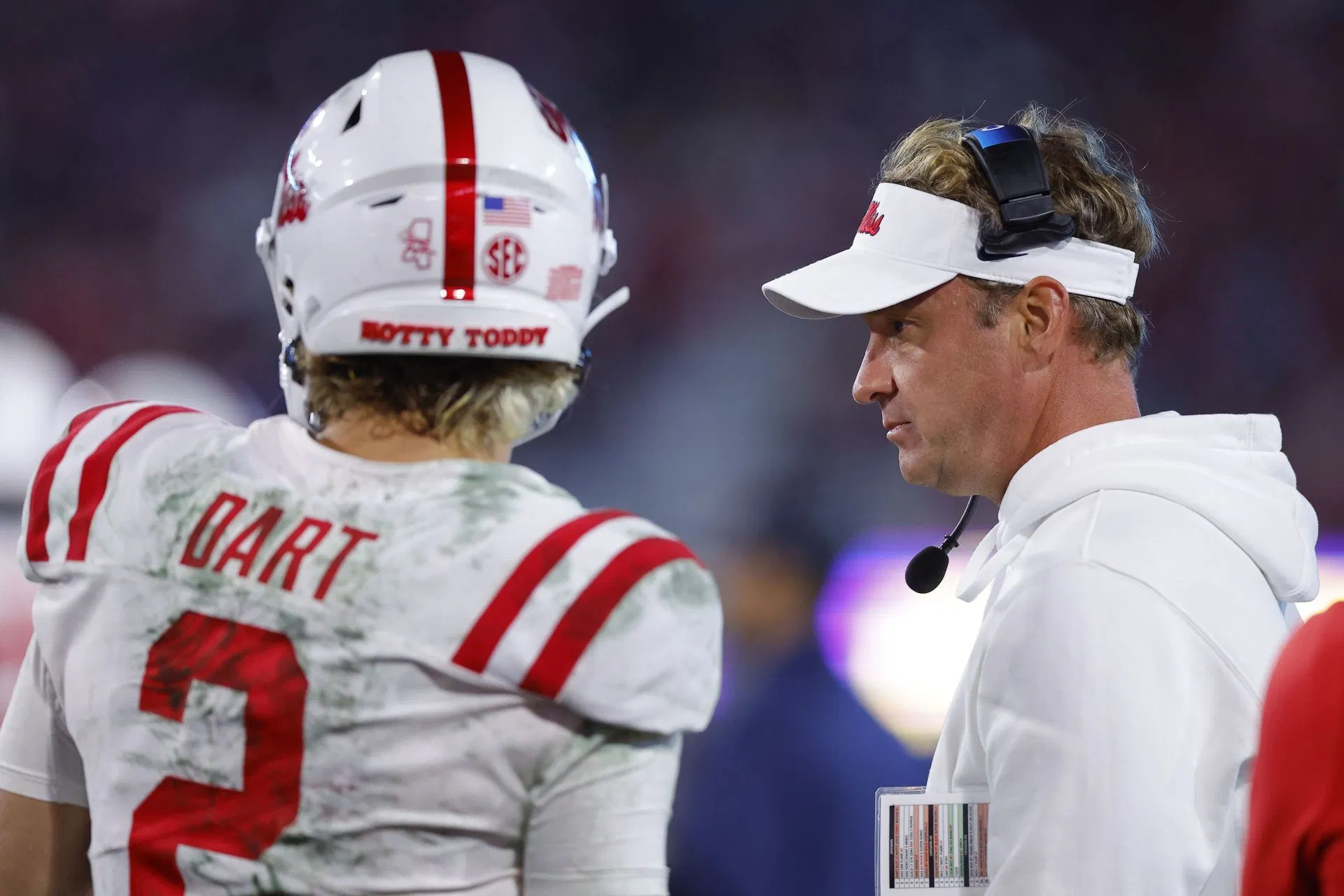 Lane Kiffin NFL Rumors: Ole Miss HC linked to reunite with Jaxson Dart at Giants after Brian Daboll's firing