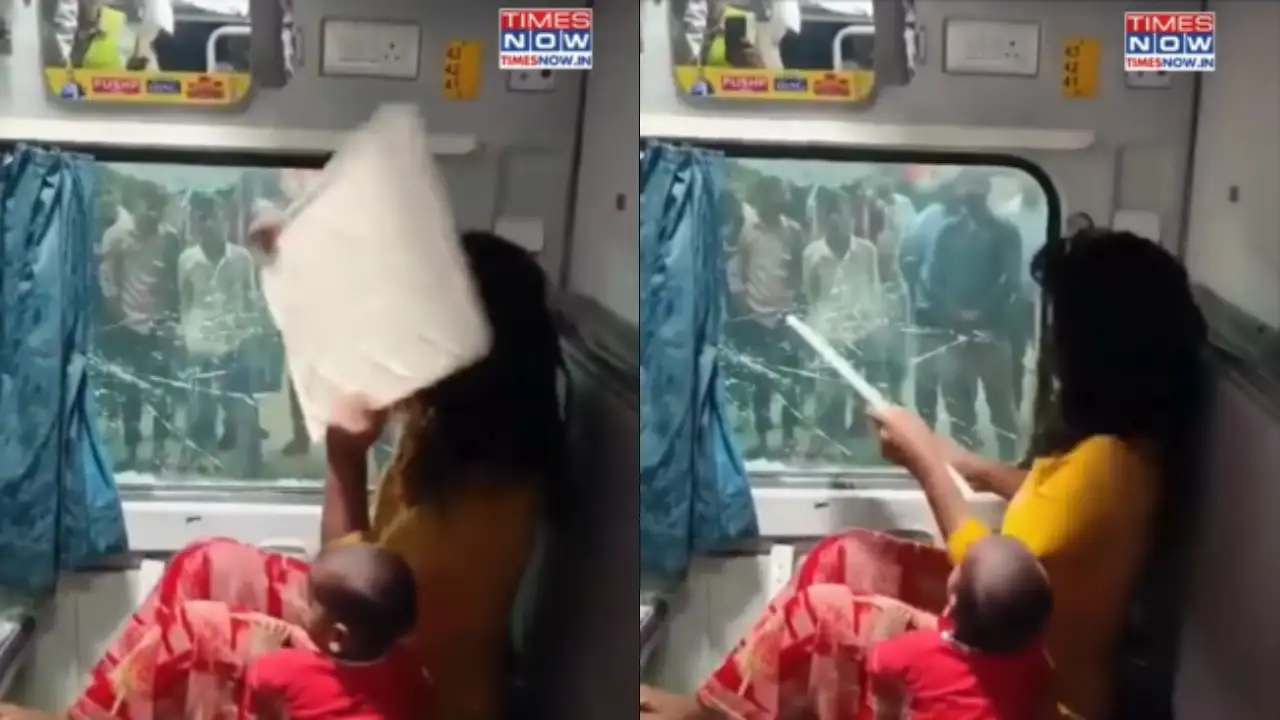 ‘Mera Purse Do, Baat Khatam’: Indore To Delhi Train Passenger Breaks Window Glass Over ‘Stolen Purse’ | Viral