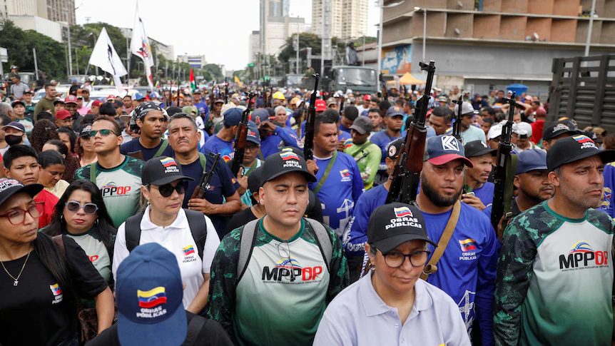 As Trump blows up boats, Maduro is arming Venezuelans