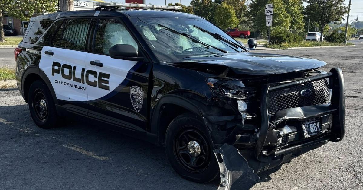 Auburn to replace police vehicle damaged by drunk driver