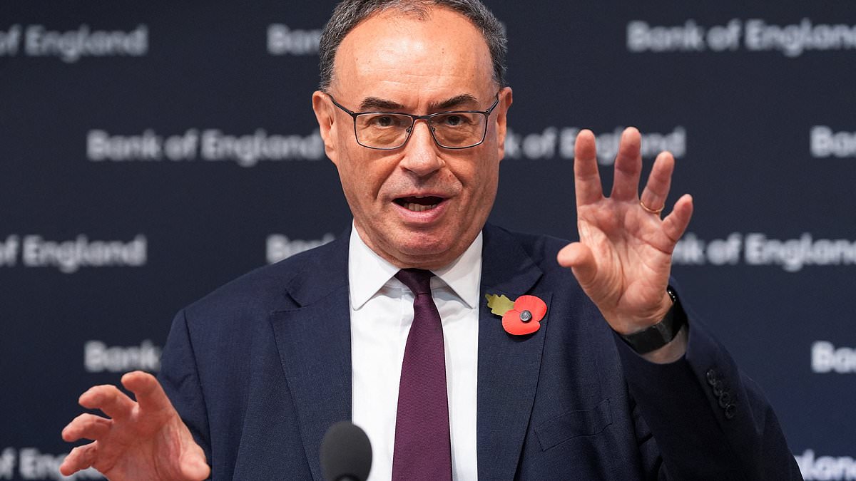 Bank of England boss Andrew Bailey sounds alarm over jobs ahead of Budget