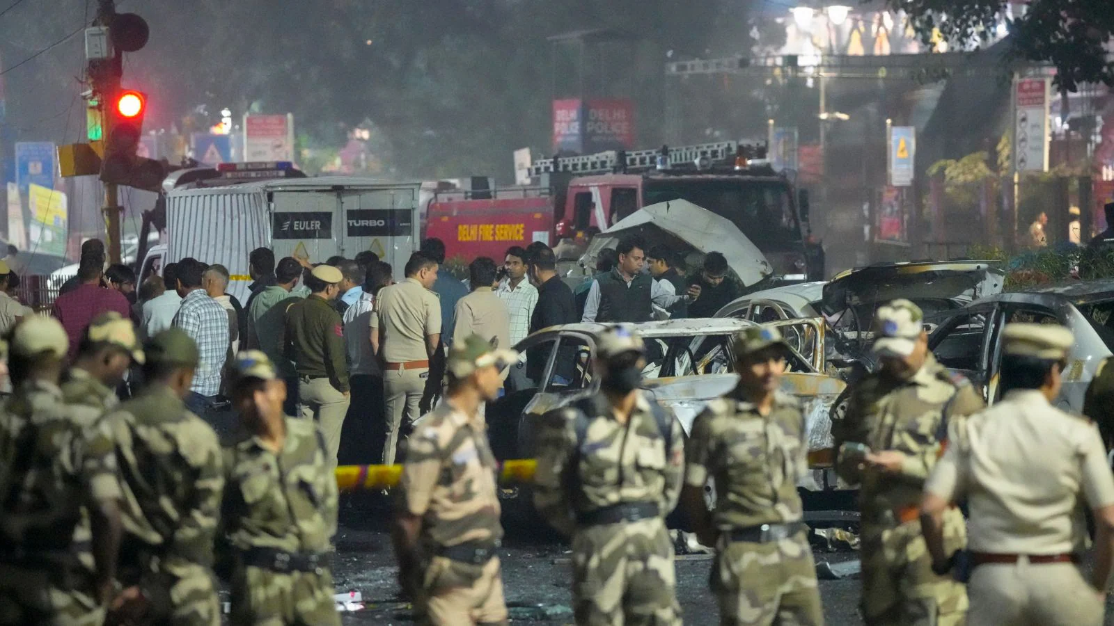 India On High Alert After 8 People Die In Car Blast Outside Delhi's Red Fort Metro