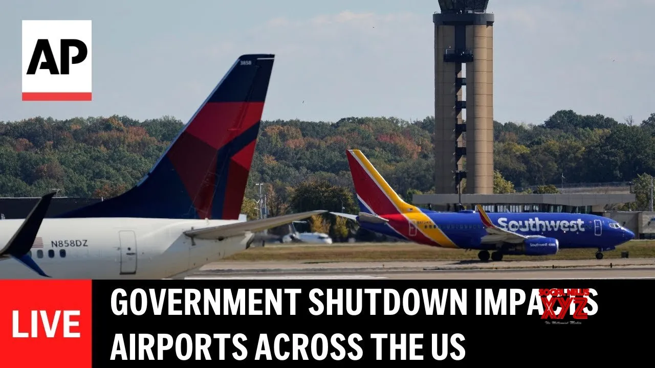 LIVE: Government shutdown impacts airports across the US (Video)