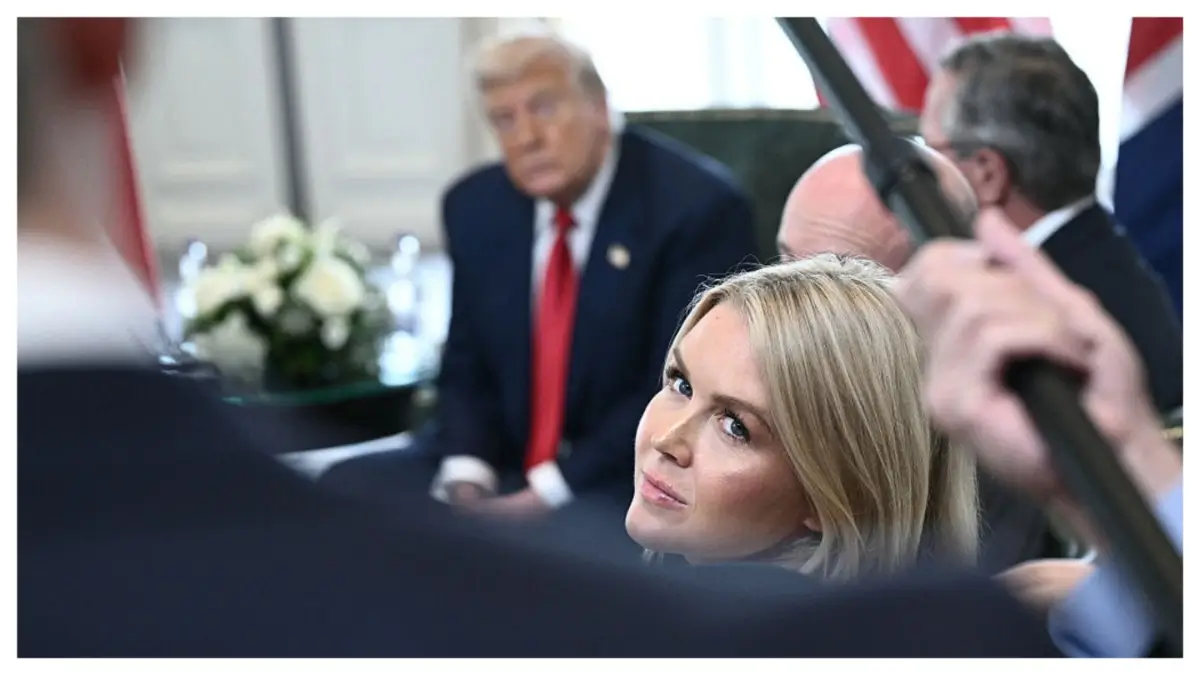 'Is That What He Asked??': A Foreign Leader Cuts Off Trump Mid-Speech to Make ‘Creepy’ Move on Karoline Leavitt