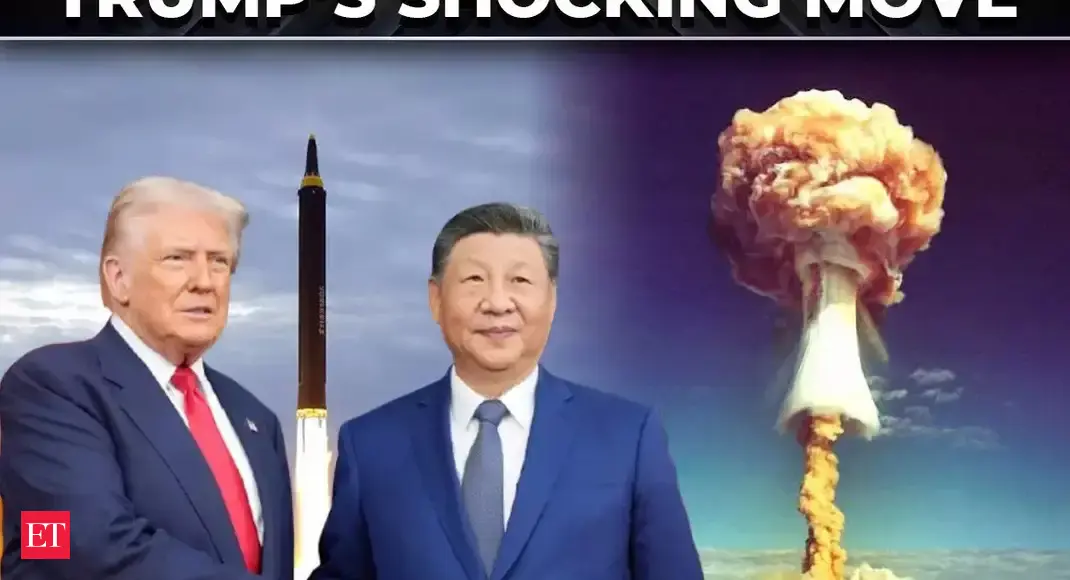 ‘No choice…’: Trump announces immediate resumption of US nuclear testing ahead of meeting with Xi