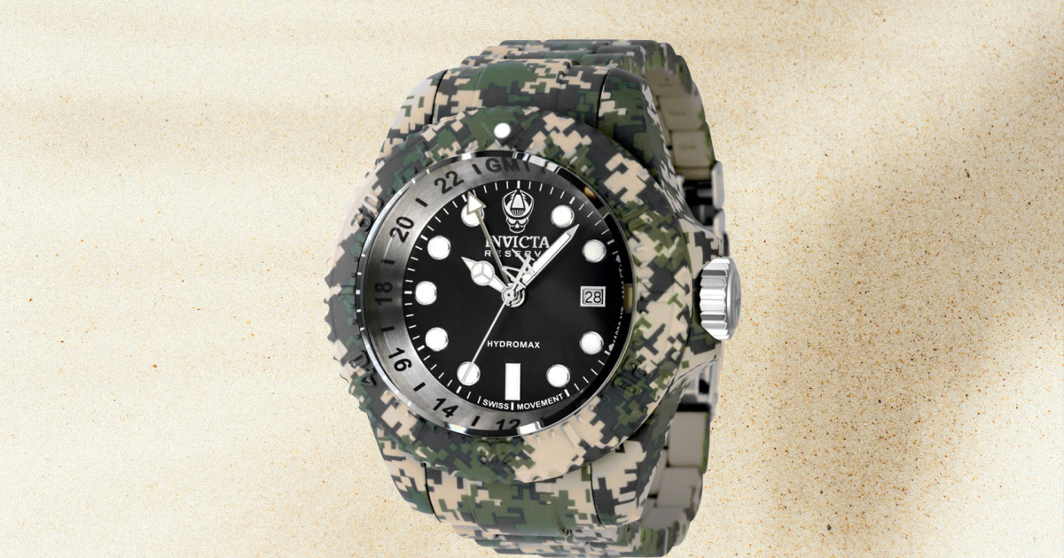 Invicta’s Camouflage Watch Is 90% Off