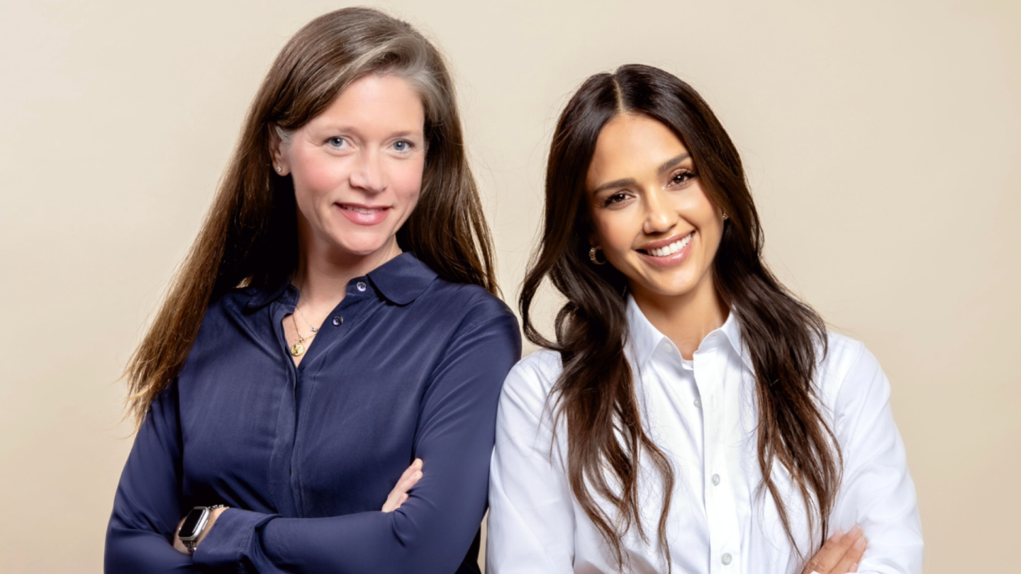 Jessica Alba, Tracey Nyberg on Lady Metalmark Plans at AFM, The Mark'