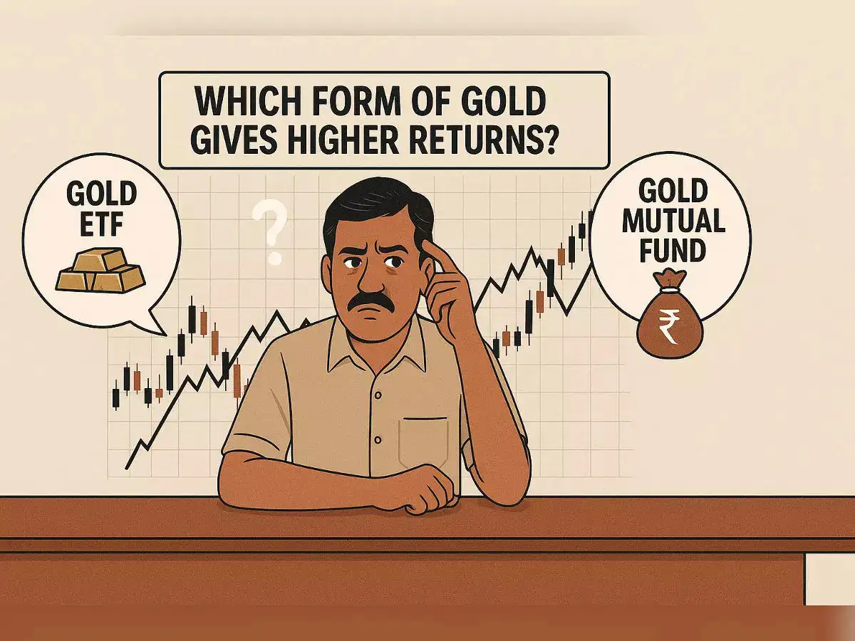 Investing in Gold ETF vs Gold Mutual Funds: Which form of gold gives you higher returns?