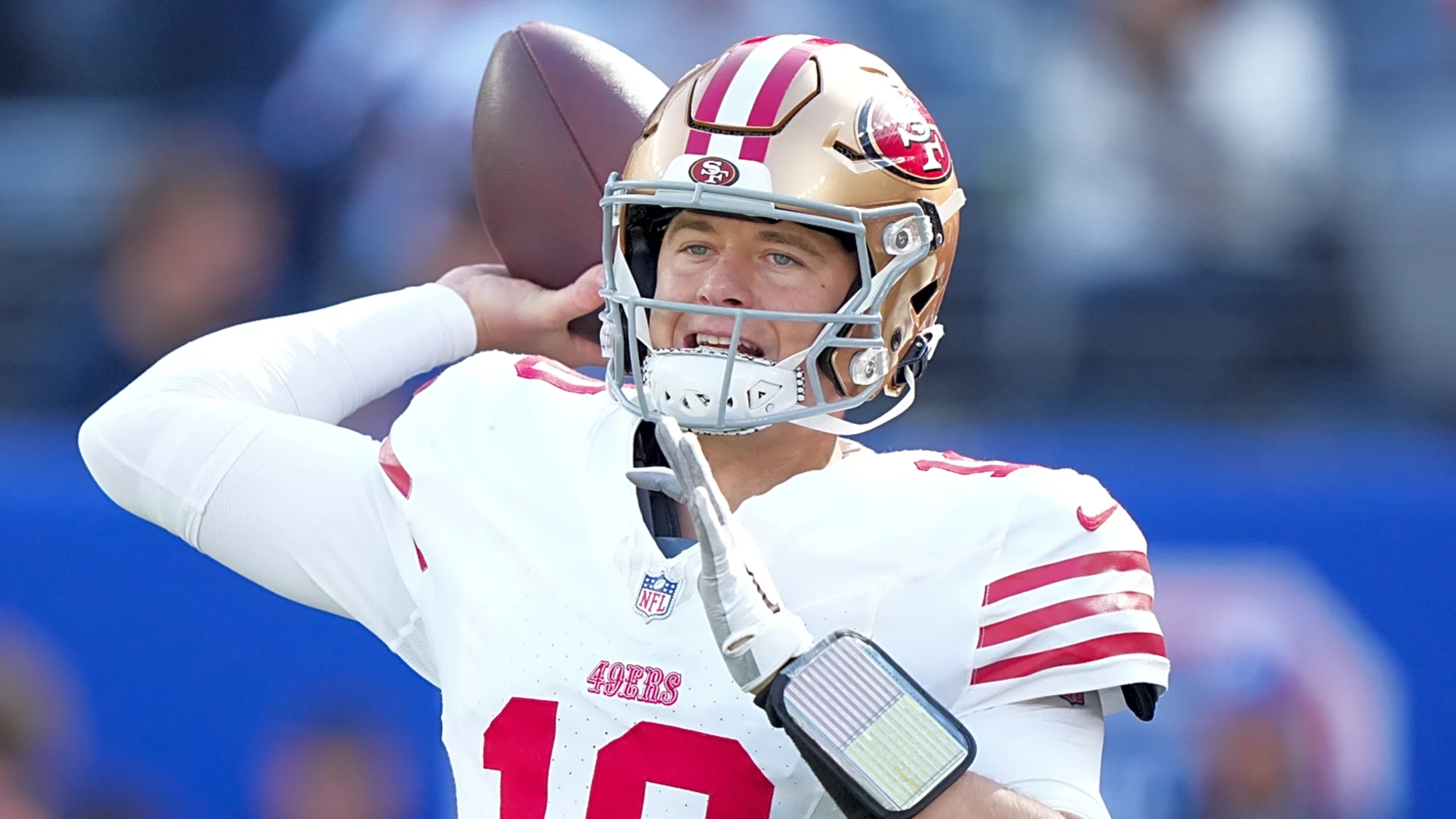 Mac Jones addresses possibly losing 49ers' starting QB job to Brock Purdy