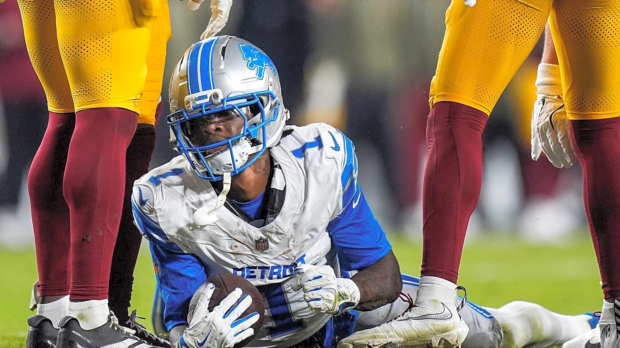 Lions had to censor Jameson Williams’ questionable postgame hat