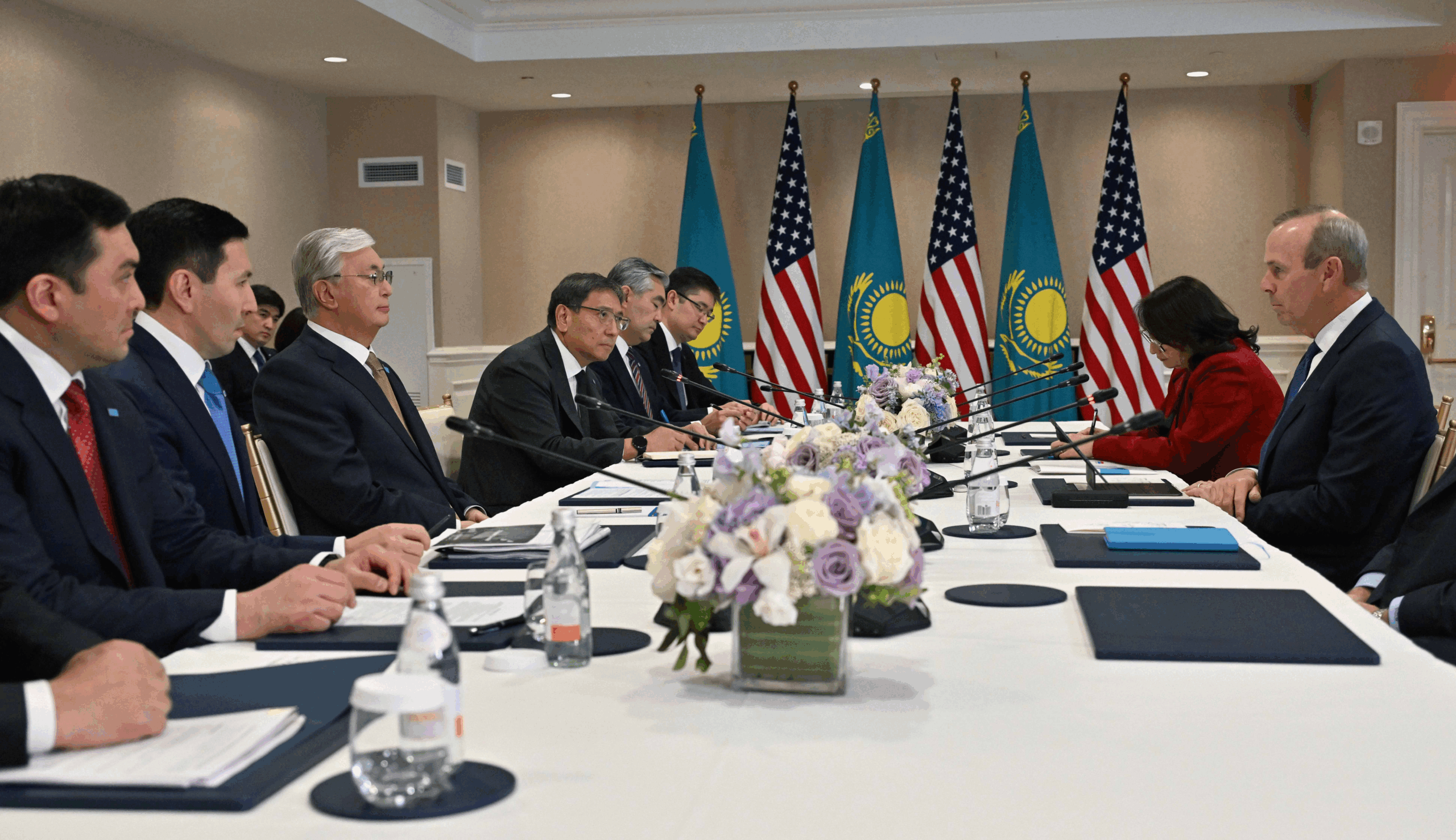 Tokayev Advances Industrial, Energy Cooperation with US Partners in Washington
