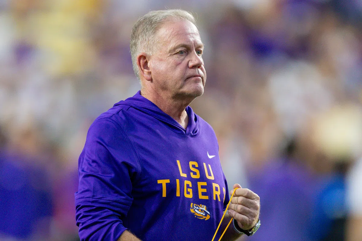 Brian Kelly Refuses to Let LSU Breathe Easy Despite Early Compromise