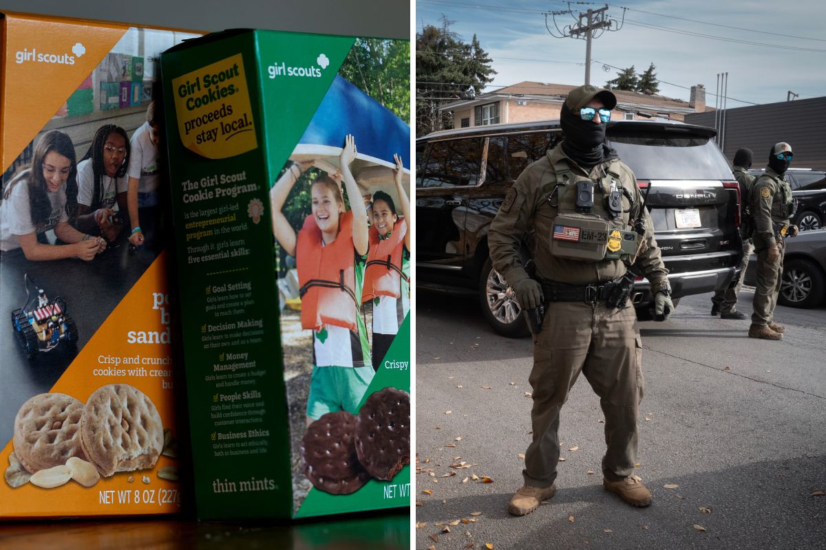 Girl Scouts Cancel Food Drive After Seeing Encounter With Masked ICE Agents
