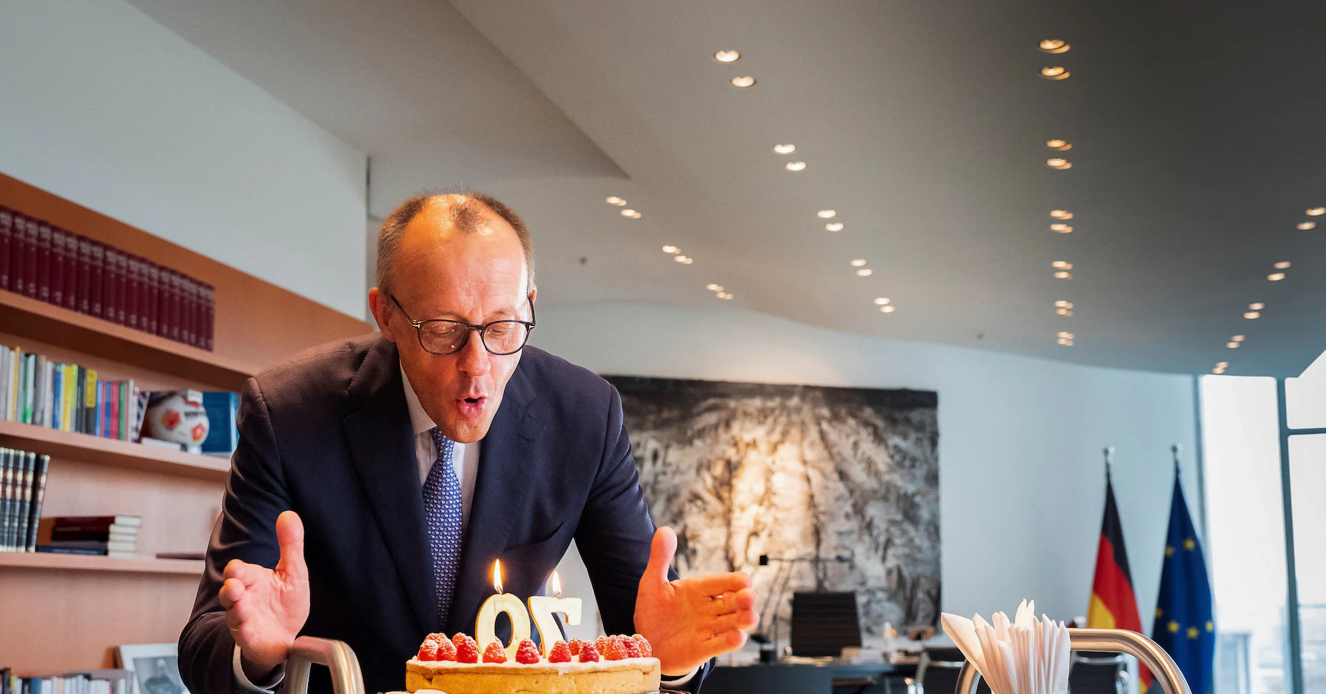 Six months in office, Germany's Merz faces plunge in popularity