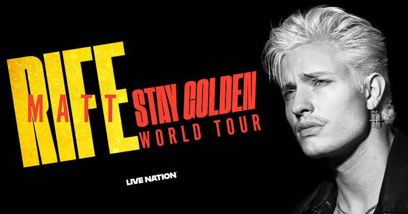 Matt Rife Sets New Tour Dates For 2026 On Stay Golden World Tour (EXCLUSIVE)