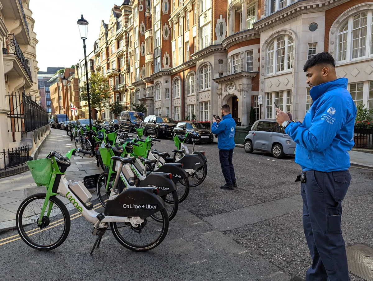 1,000 e-bikes seized by London council in crackdown on cycles dumped near Harrods