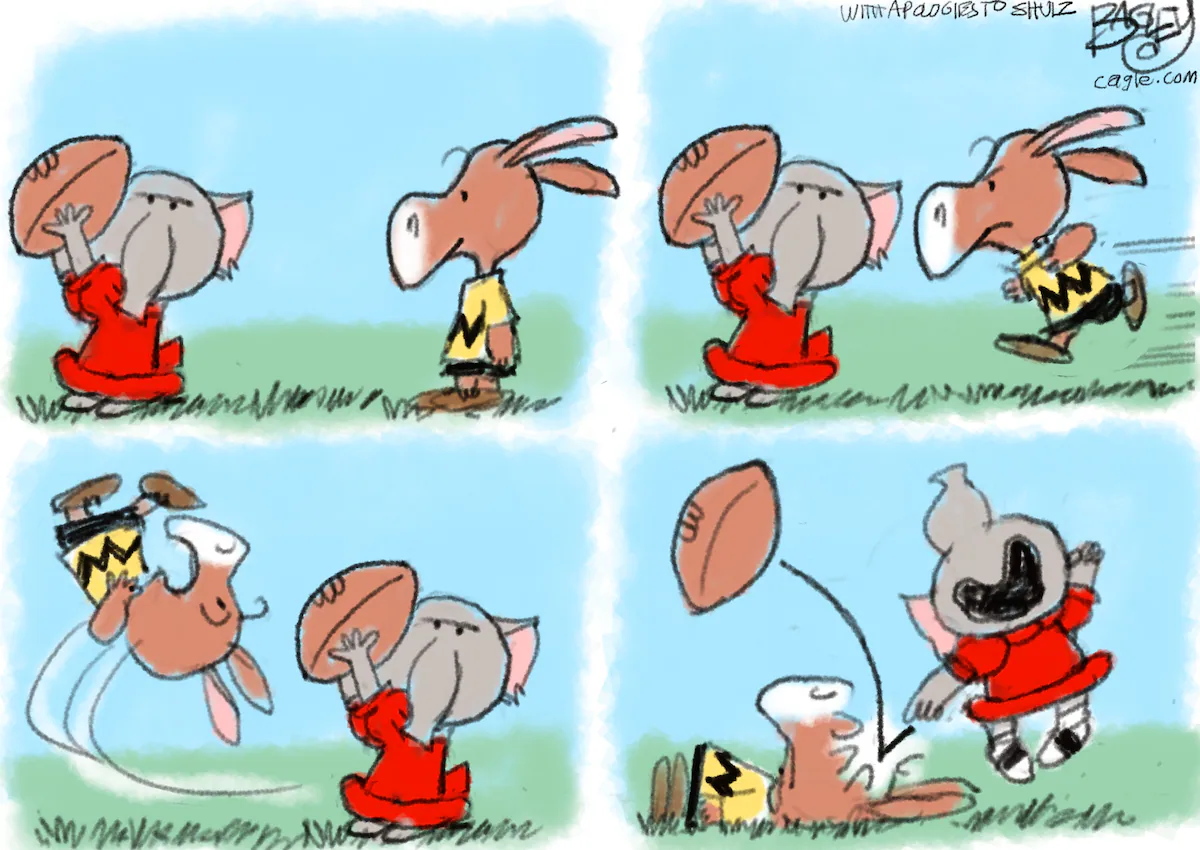 Bagley Cartoon: Good Grief