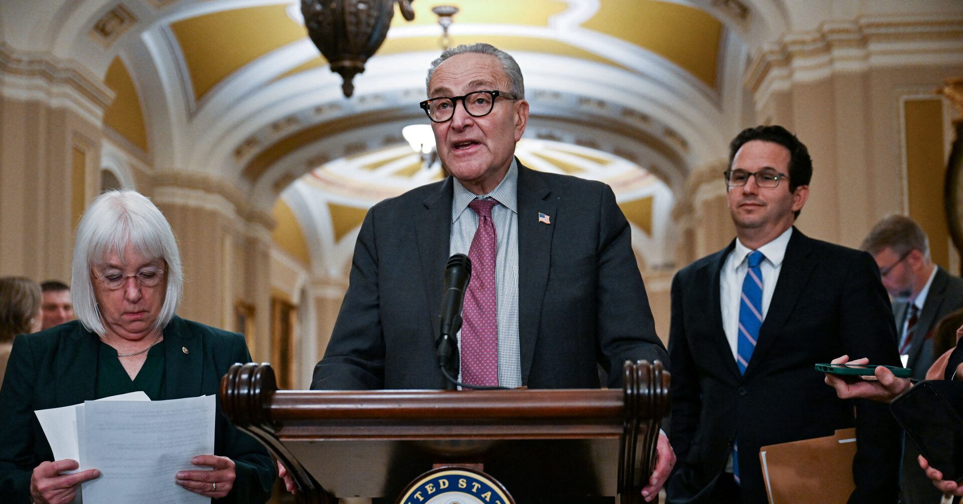 Schumer in the hotseat, again, over deal to fund government