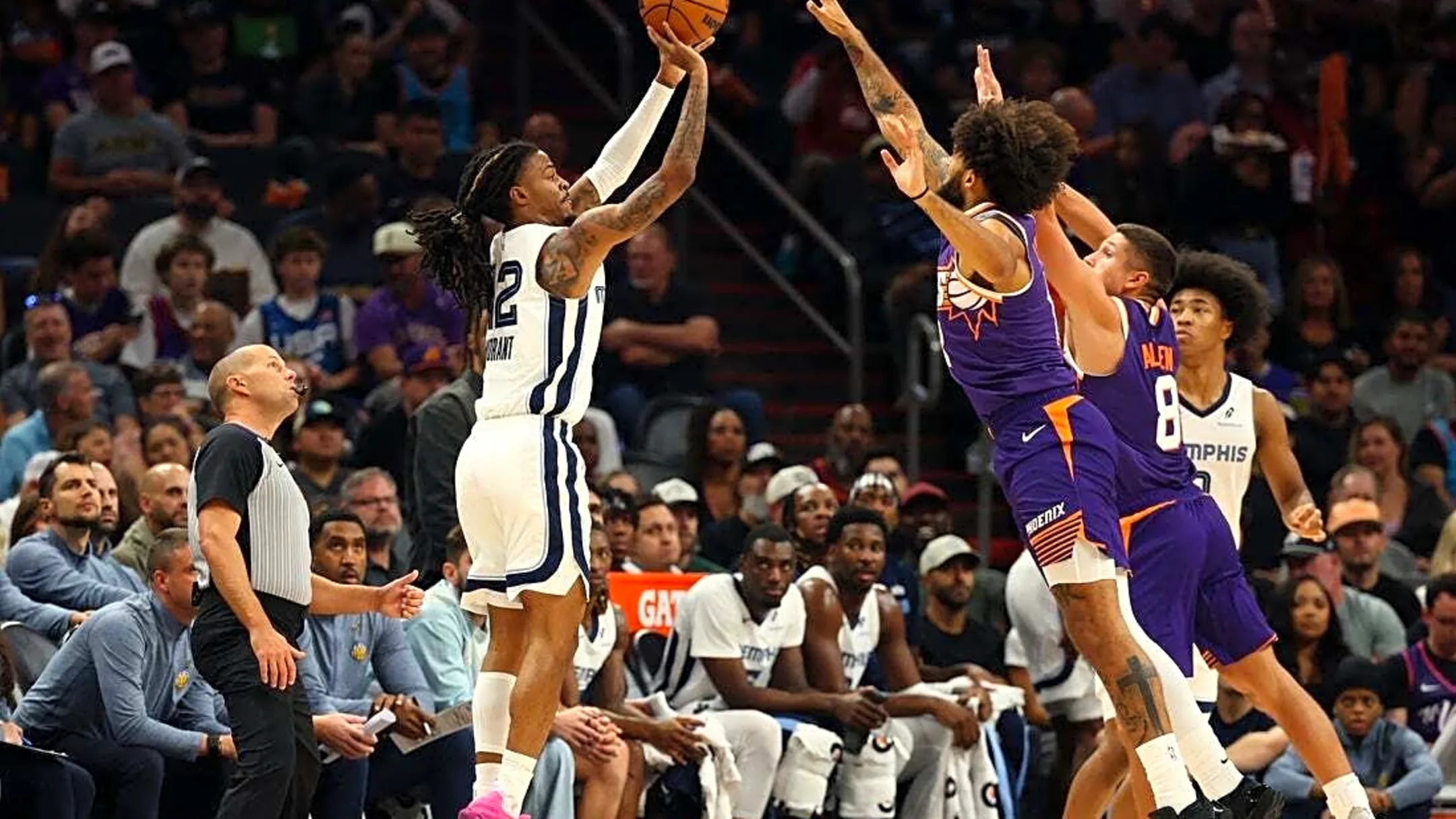 Ja Morant hits winner in final seconds as Grizzlies edge Suns