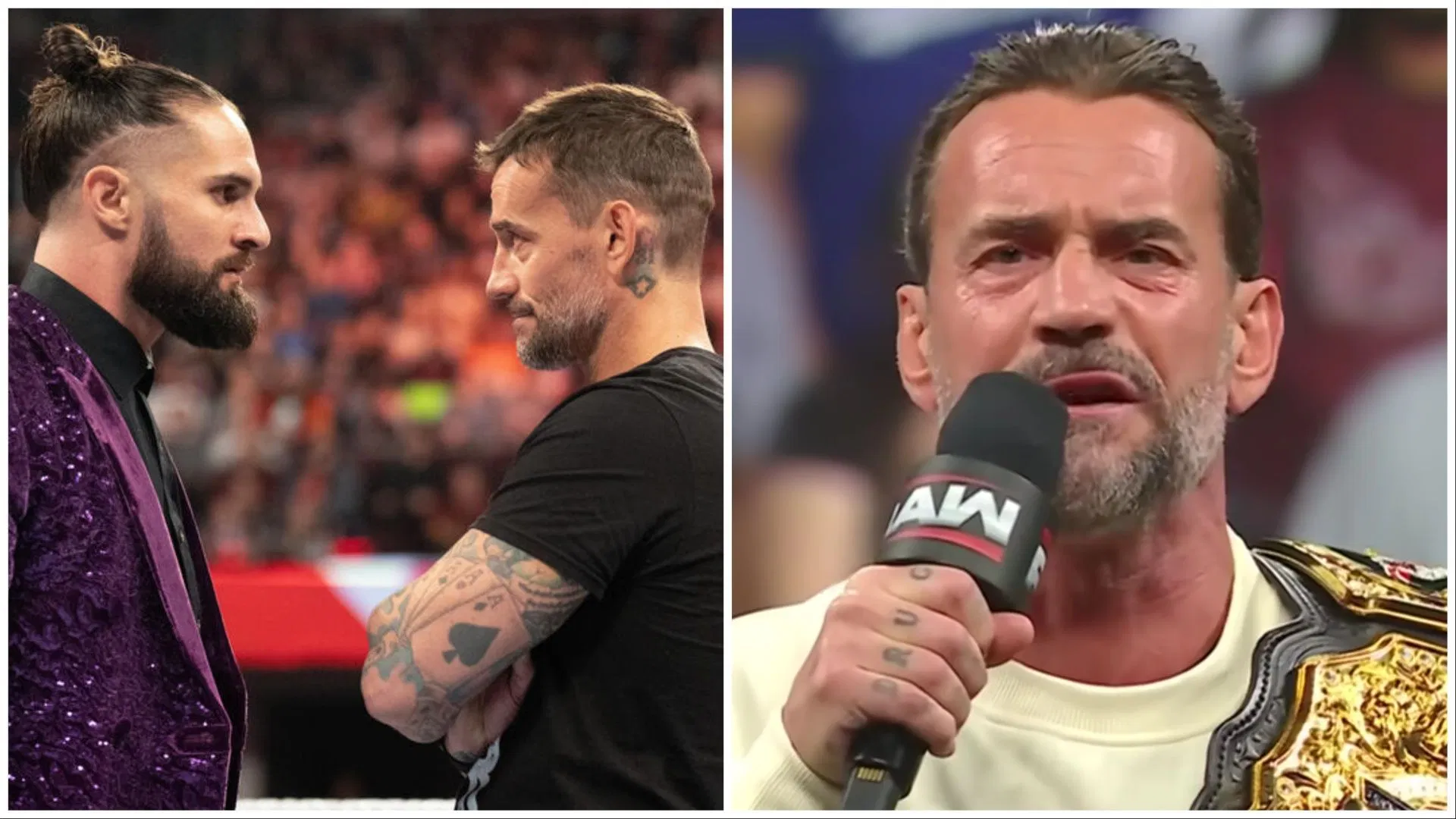 WWE releases footage of CM Punk paying tribute to Seth Rollins with cryptic warning