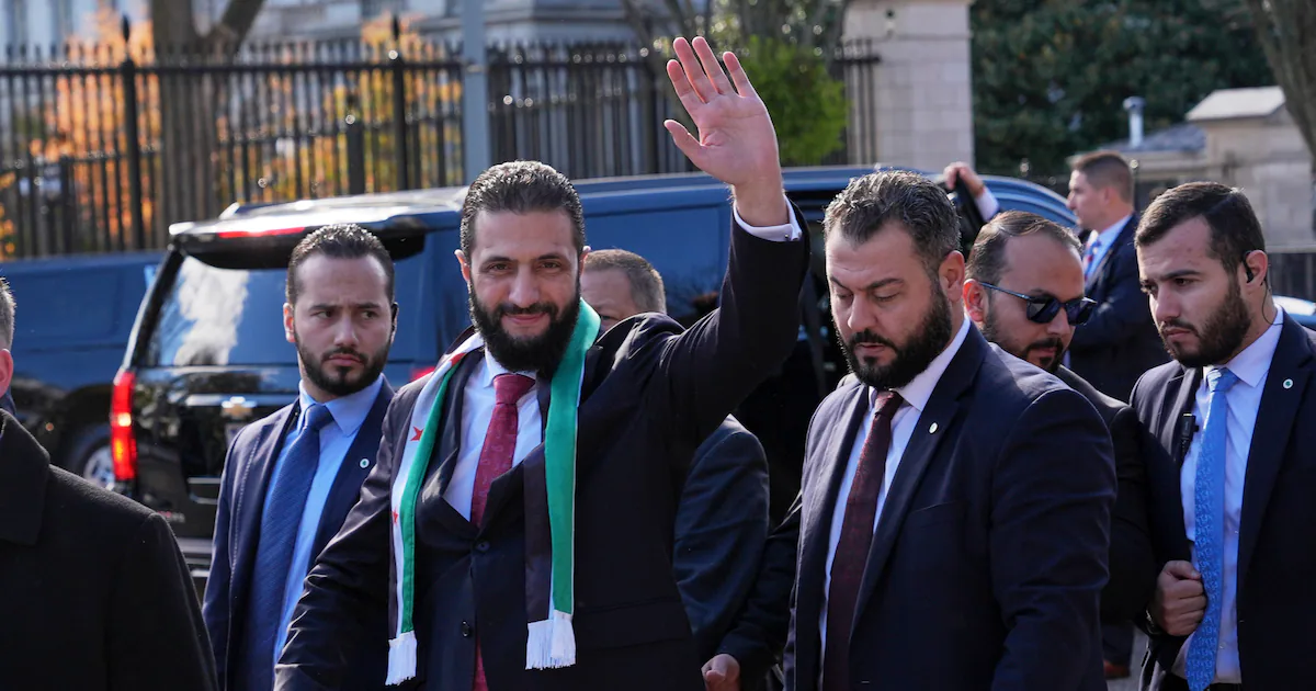 Syrian president meets with Trump in White House after unlikely ascent