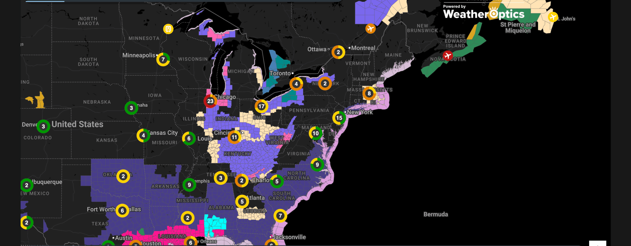 Early season blizzard conditions slam Chicago, Midwest