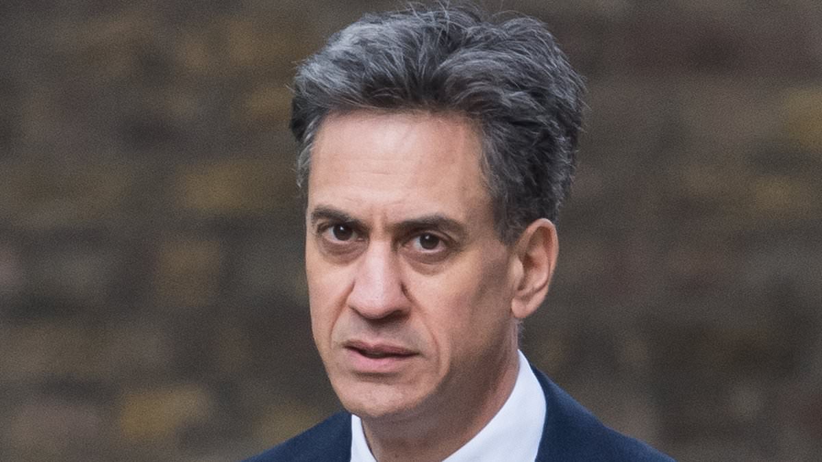 Green Ed's double trip to Brazil to save the planet: Climate Sec will travel 24,000 miles to spread the net zero word