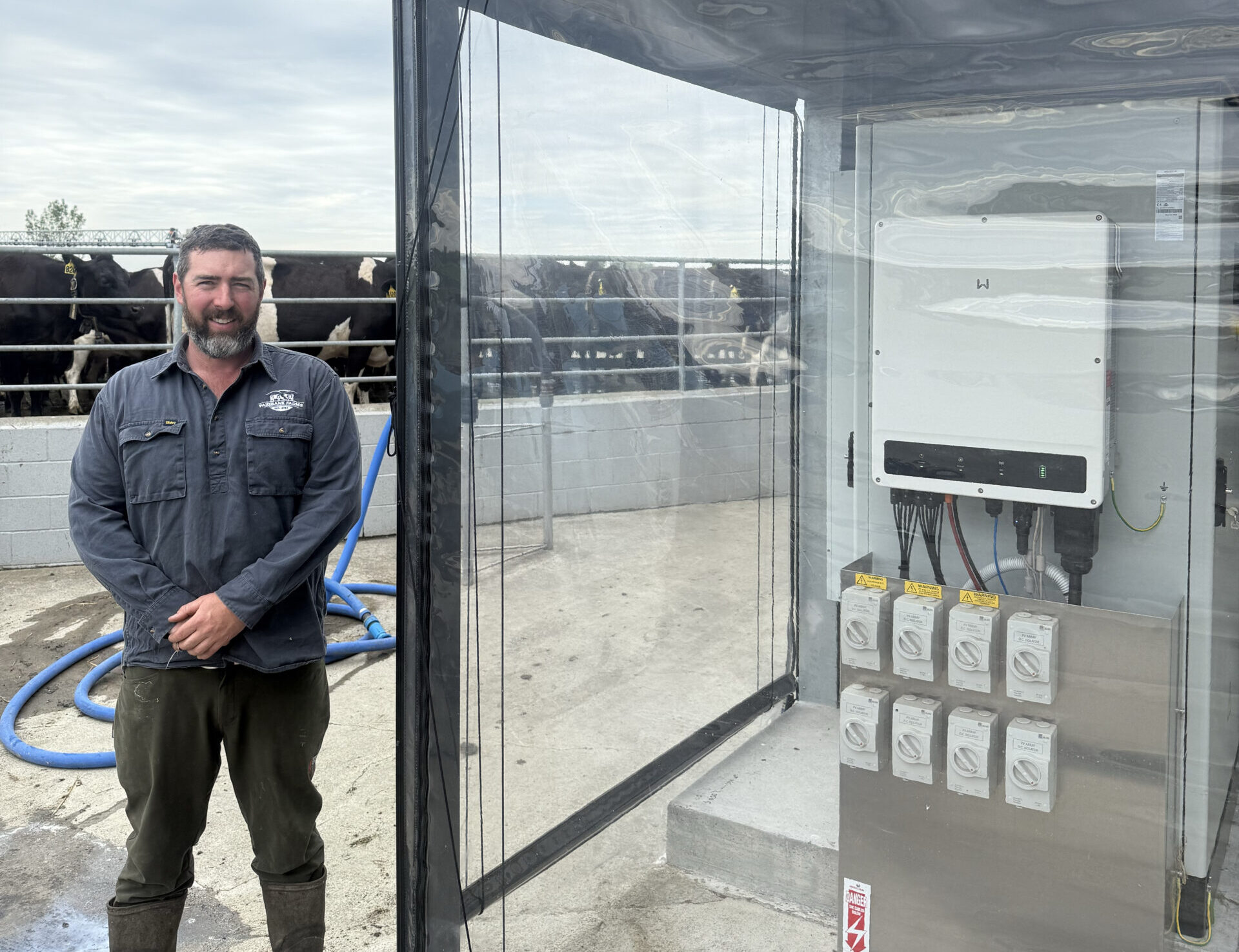 Solar kept milk flowing in Southland blackout