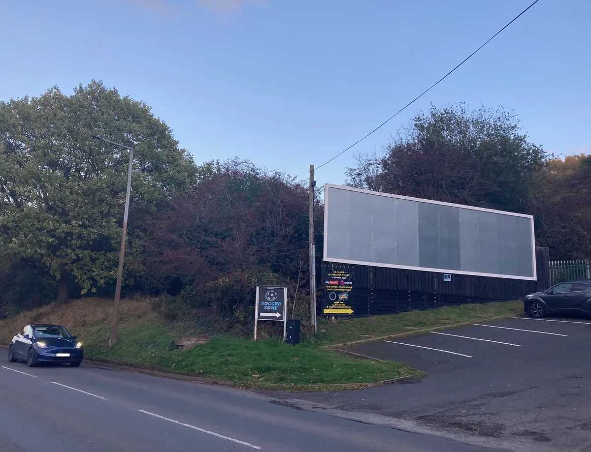 Hoardings on green belt land in Halesowen despite council refusal