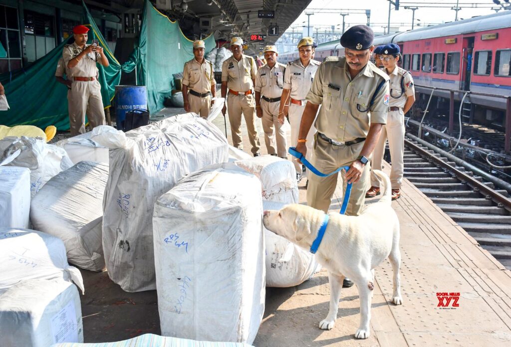 High Alert at Guwahati Railway Station #Gallery