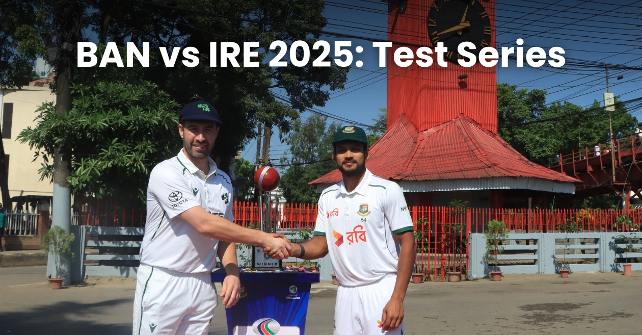 Bangladesh vs Ireland 2025, Test series: Date, Match Time, Broadcast and Live Streaming details