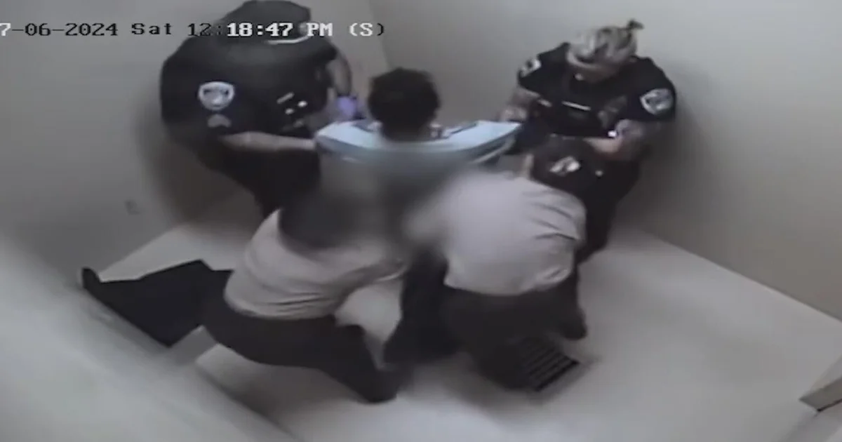 Texas woman shares violent video of jail experience
