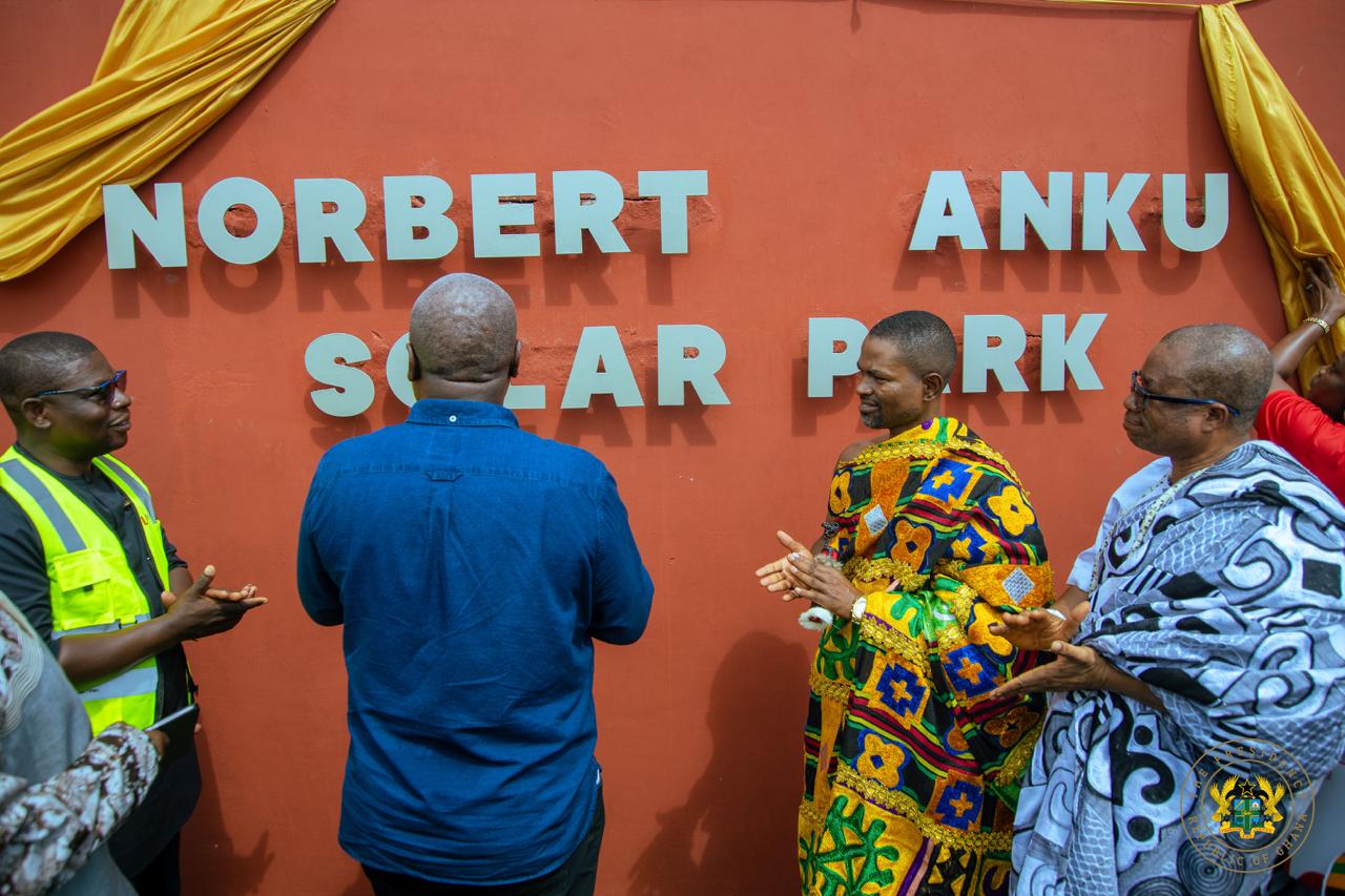 Ghana ready to lead Africa’s industrial renaissance – President Mahama assures as he cuts sod for Dawa Industrial Enclave Solar Park project - pan african visions