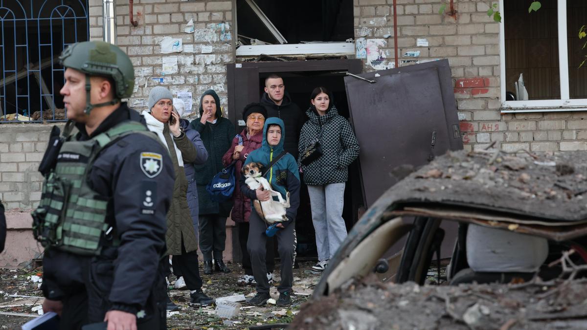 Russia blasts Ukraine’s power grid again, causing outages across the country and killing two