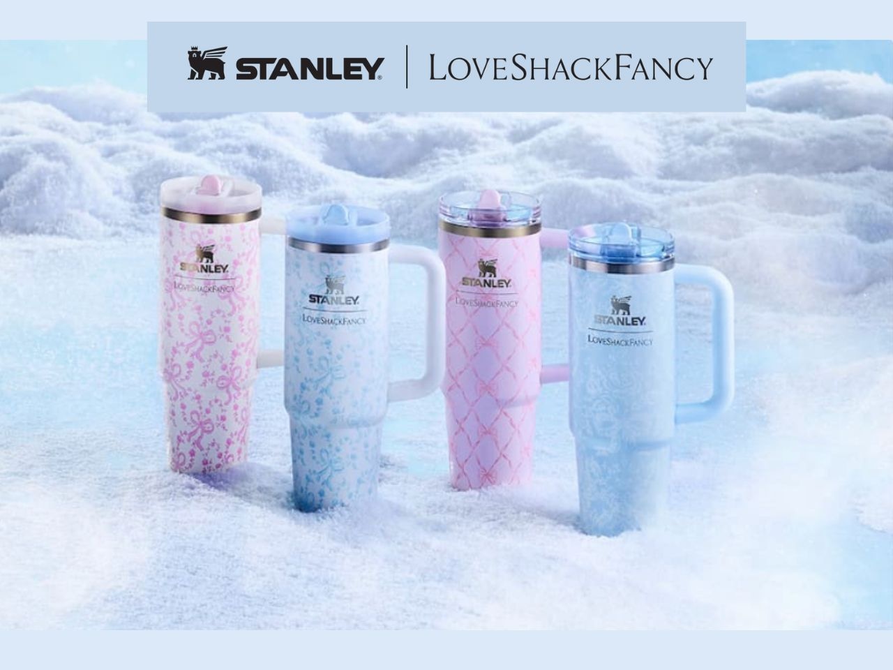 Stanley x LoveShackFancy's Holiday drop lands today