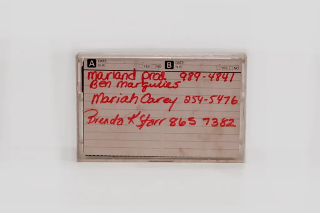 Mariah Carey Original Demo Tape Being Auctioned by Wax Poetics
