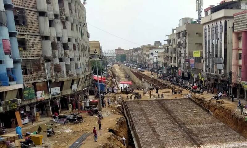 Karimabad underpass project: JI assails govt for delay