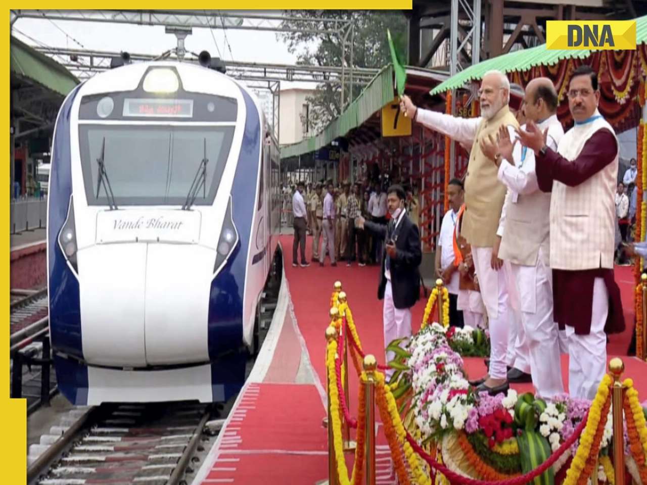 PM Modi flags off India's first semi-high-speed train connecting Kerala, Tamil Nadu, and Karnataka, its called...; check details
