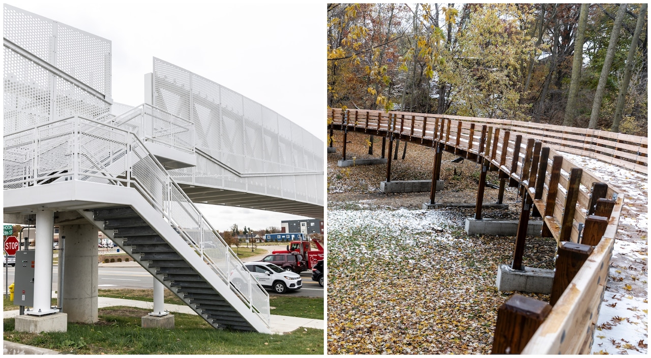 Discover scenic trails beyond new 28th Street pedestrian bridge in West Michigan