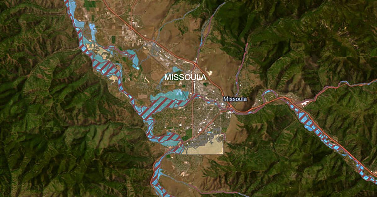 New Missoula floodplain maps add hundreds of structures