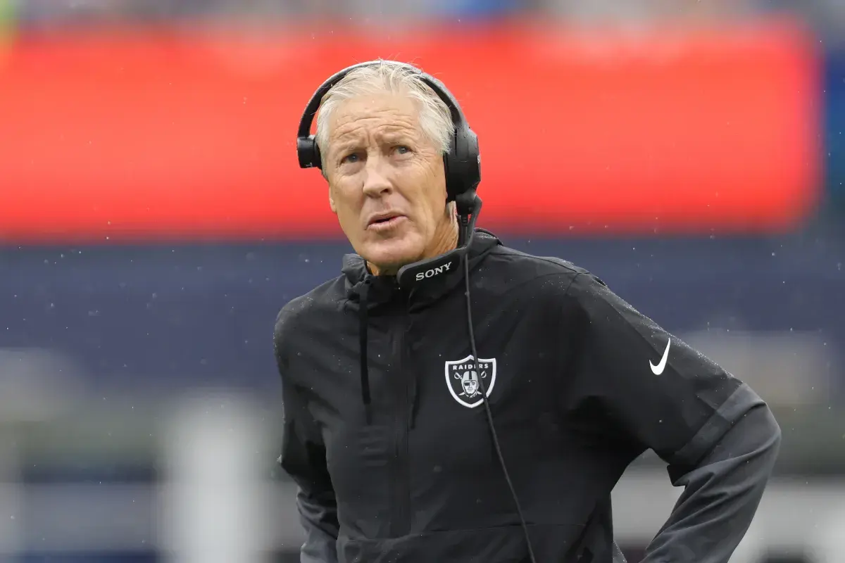 Raiders Predicted to Make Shocking Pete Carroll Decision Amid Rough Season