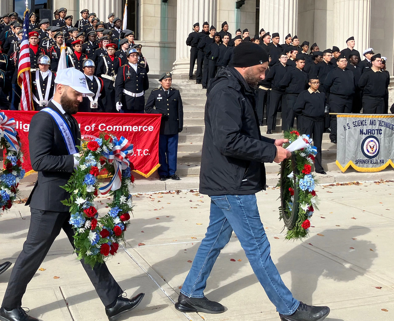 Springfield honors veterans, including one who did four tours in war zones