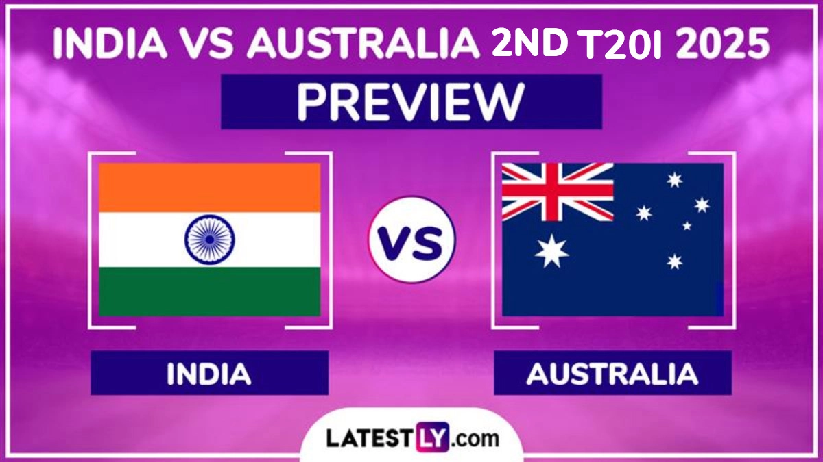 When is IND vs AUS 2nd T20I 2025 Match? What is The H2H Record? Who Are The Key Players? Read India vs Australia Match Preview