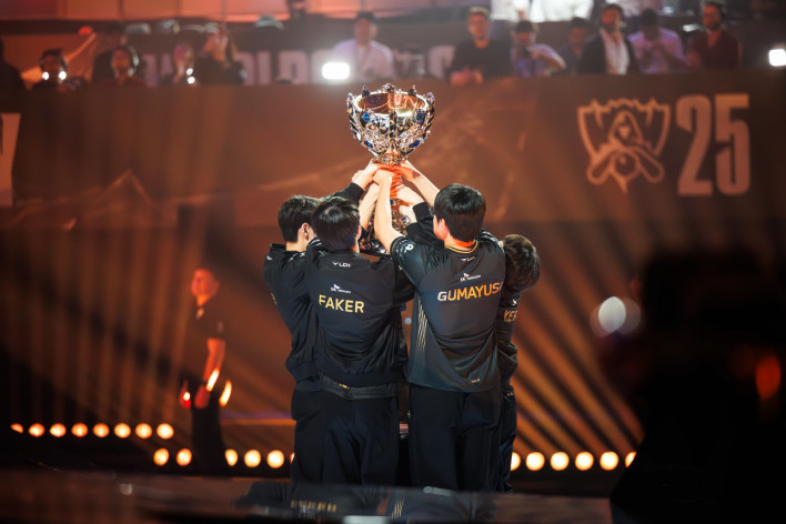 T1 Makes Esports History with Third Straight LoL Worlds Championship Win