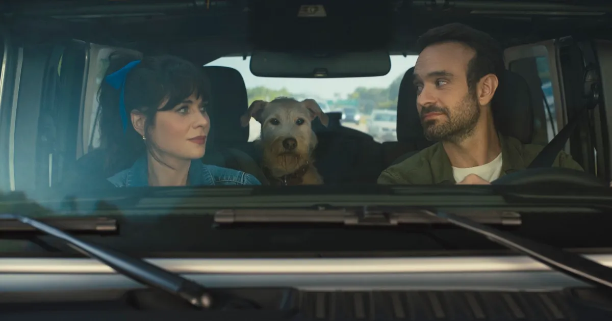 Zooey Deschanel and Charlie Cox Are Dog Parent Exes in Merv Trailer