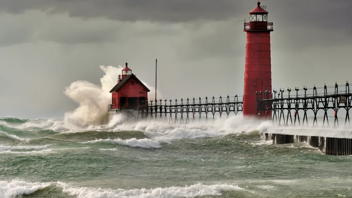 Strong winds can bring gale warnings to communities near water